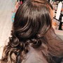 Versatile flip method Sew In/quick weave