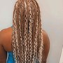 Shampoo and  Braid down