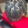 Kid's 6 feed in  Braids