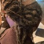 Men box braids