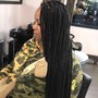 Small-Medium Goddess Knotless Box Braids