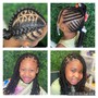 Kid's braided Hairstyles Ages (2-5) Only