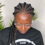 2 feed in braids