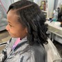 Relaxer (retouch) add on service