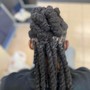 Plats/ single braids