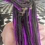 Half Head Crochet Braids