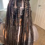 Extra $ for small part locs/ long locs past bra length