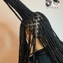 Knotless Goddess Braids (Medium)