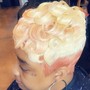 Platinum blonde toner ( short hair)