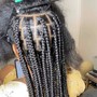 Knotless Braids (Medium/shoulder length)