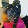 Kid's Braids with beads