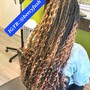 Medium 26inches Boho /goddess  Box Braids