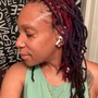 Loc Maintenance/retwist/style-ABOVE SHOULDER