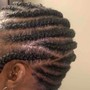 6-8 Freestyle Braided Cornrows