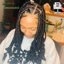 Large  Knotless Braids