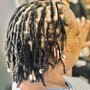 2 Strand Twist on loose natural hair