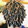 Starter Locs (CROWN ONLY-SHAVED SIDES)