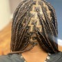 Medium Knotless Braids