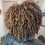 Wash and Glo (define curls)