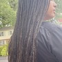 Large knotless Braids