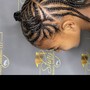 2 Feed In Braids