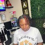 (Full Head) Hair Color & Lightening / Retwist & Style