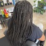 Smedium Knotless Braids