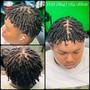 Natural two strand twist