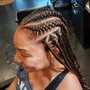 Box braids/ Poetic justice braids