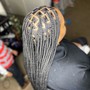 Medium Knotless Box Braids