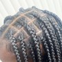 Bohemian Goddess Braids (Knotless or Box)