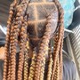 Bohemian Goddess Braids (Knotless or Box)