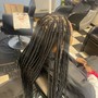 Large kids knotless/box Braids