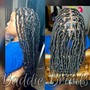 Distressed Soft Locs with hair included