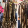 Medium Box Braids