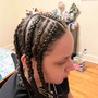 Natural hair Braids