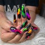 ALL 10 EXTREME NAIL Art 3/more COLORS