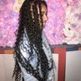 Kids Box Braids with beads