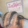 4 Feed In Braids