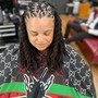 Man Plaits|box braids 1/2 head