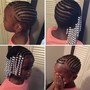 Kid's Braids cornrows 9 and under