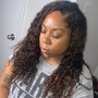 Goddess invisible loc extensions (waist length)