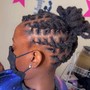 Kids Bantu knot ponytail remix