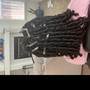 Medium Knotless Braids