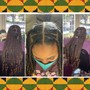 Knotless Boho Braids w/ Human hair (back length)