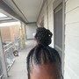 Top Knot ponytail