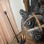 Braids/ faux loc Retouch