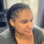 Alicia Keys Inspired Cornrows