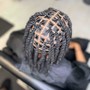 Full head Starter Locs Medium (Ear Length)