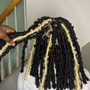 Two strand twists (male)